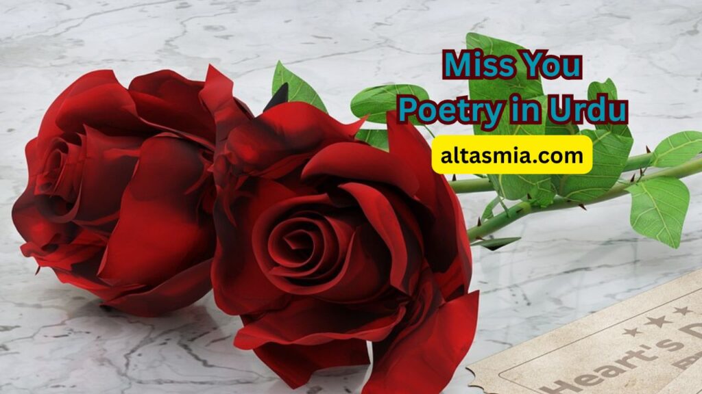 Miss You Poetry in Urdu