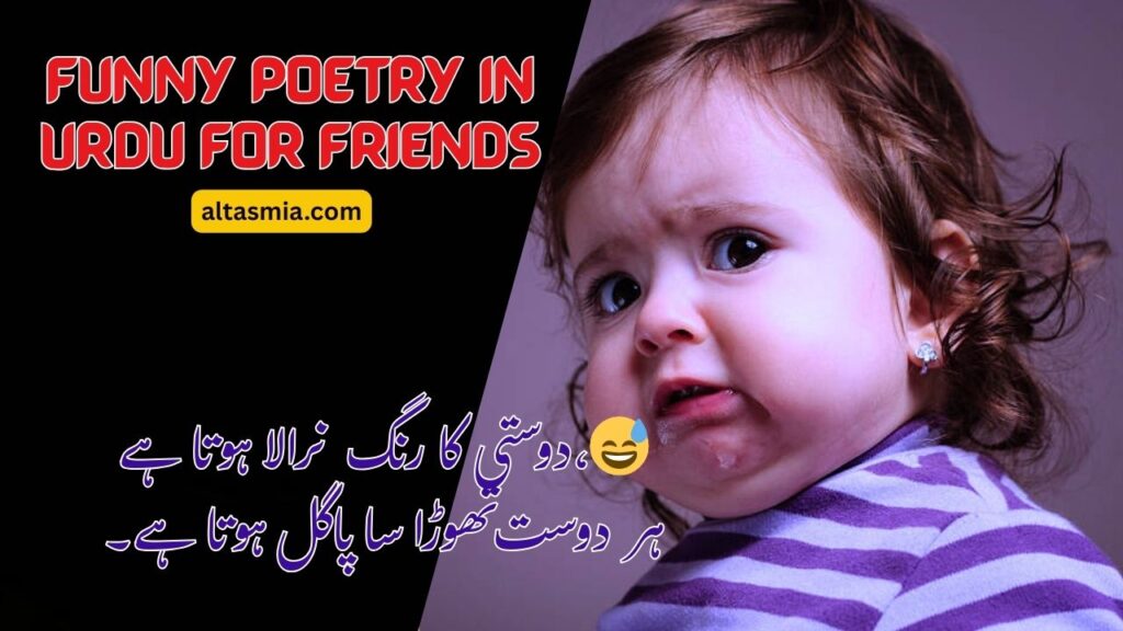 Funny Poetry in Urdu for Friends